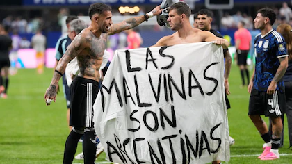 La Casa Blanca respaldó el derecho de la Selección argentina a expresarse sobre las Islas Malvinas
