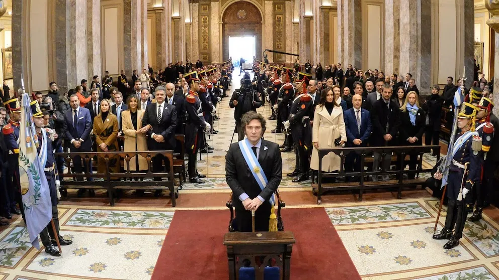Milei fuerza la unidad e intentará dejar atrás la interna con el Tedeum