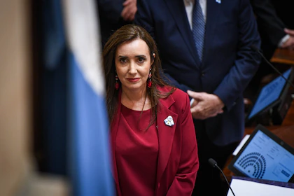 Victoria Villarruel le contestó a Santilli