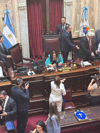 Villarruel y Bullrich buscan descomprimir la interna del oficialismo tras una semana de tensión en el Senado